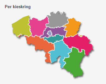 Effectieven en plaatsvervangers per kieskring